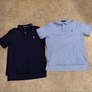 Two Boy’s Small POLO Ralph Lauren Polos